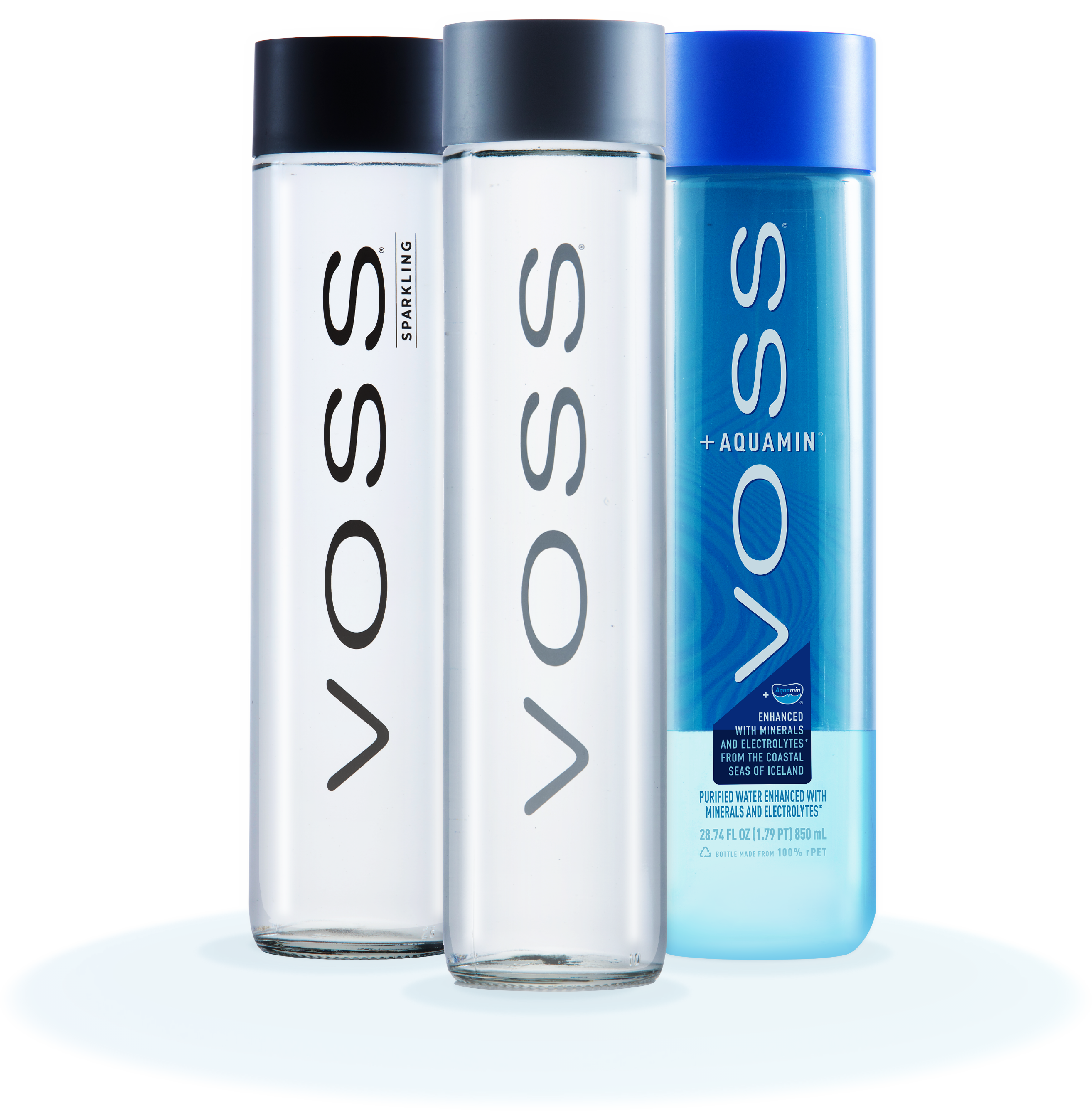 Agua De Manantial Voss 375 Ml - 8 Pack Vidrio